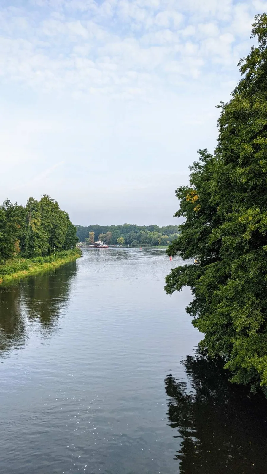Die Spree in Fürstenwalde