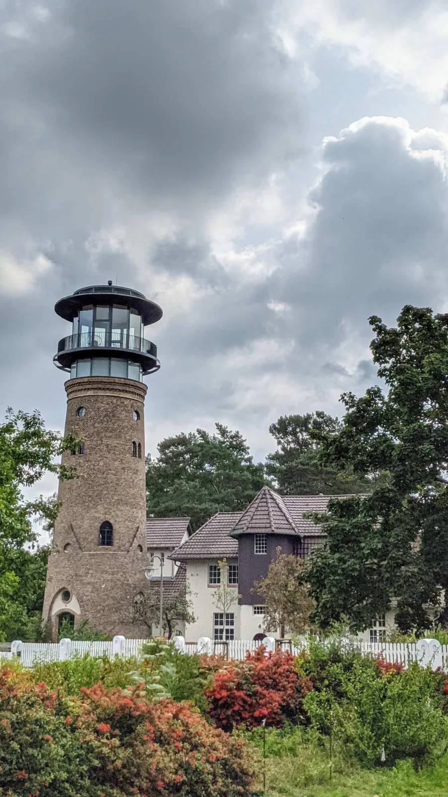 Turm des ehemaligen Wasser- und Elektrizitätswerks in Bad Saarow