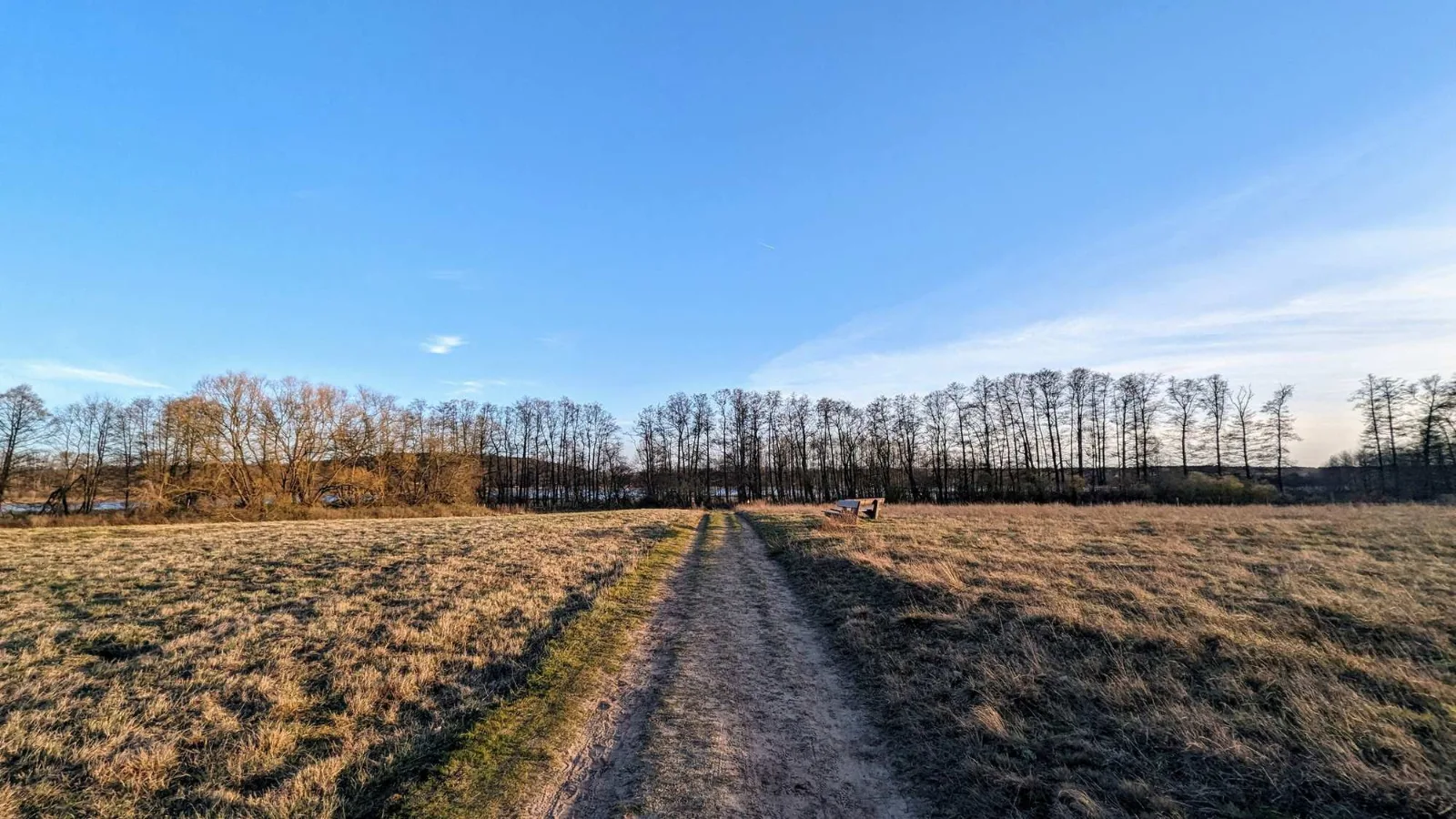 Feldweg bei Wildenbruch Richtung Großer Seddiner See