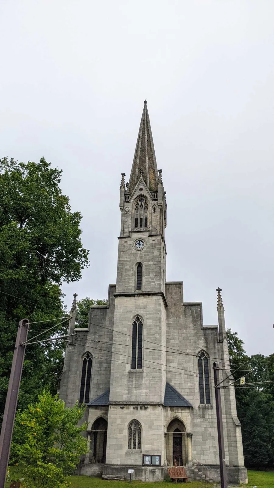 Neugotische Kalkberger Kirche in Rüdersdorf