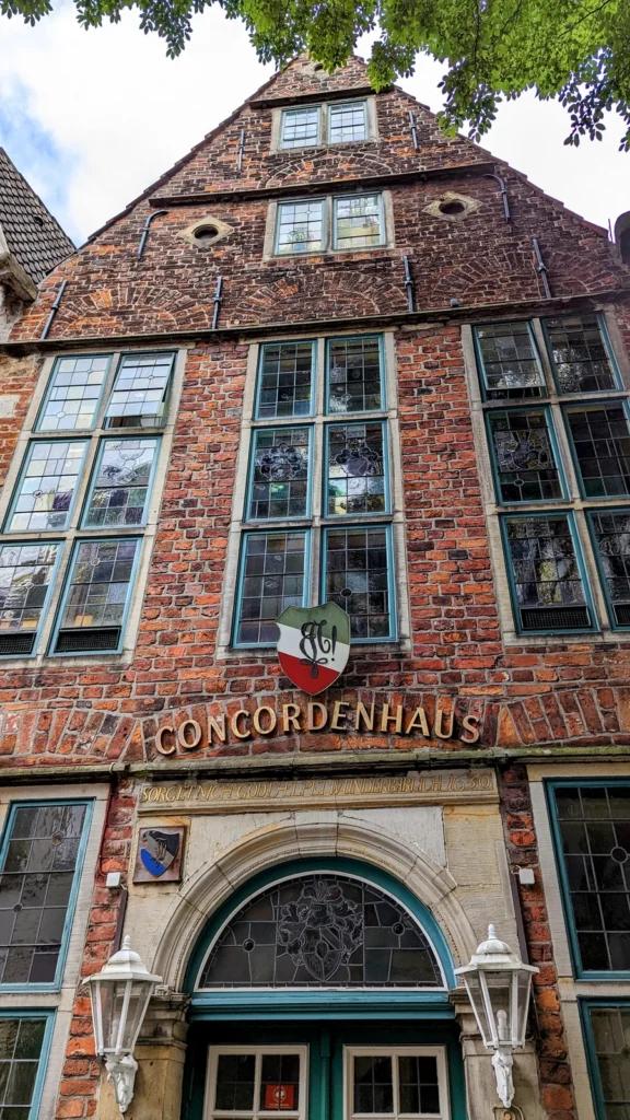 Concordenhaus im Schnoor in Bremen