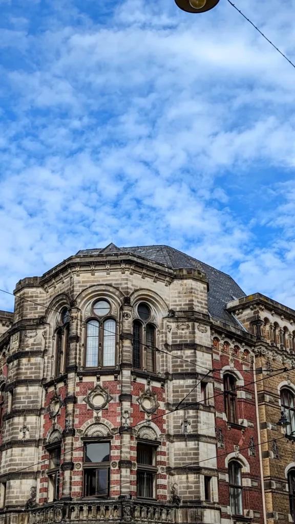 Turm des Gerichtsgebäudes an der Domsheide in Bremen