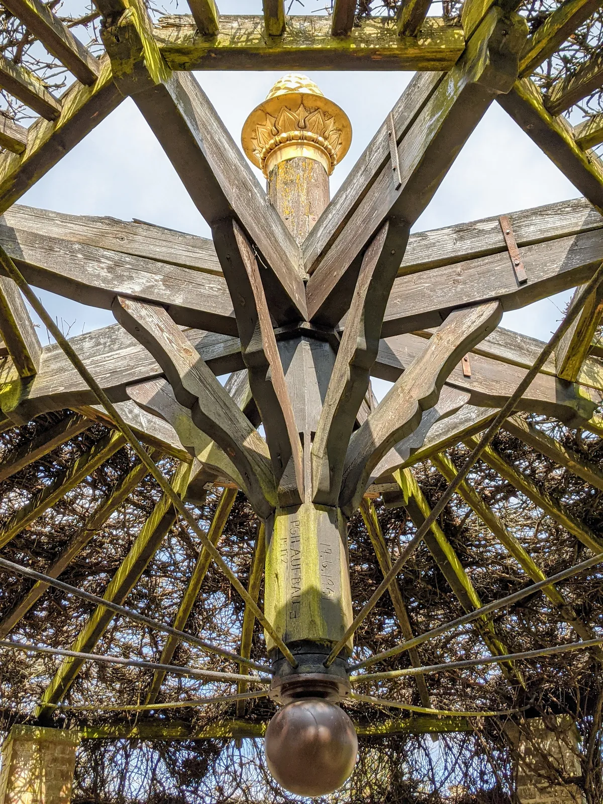 Pergola im Park Branitz in Cottbus