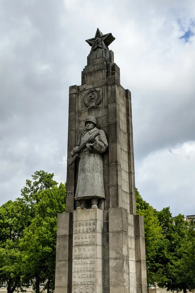 Sowjetisches Ehrenmal auf dem Anger in Frankfurt (Oder)