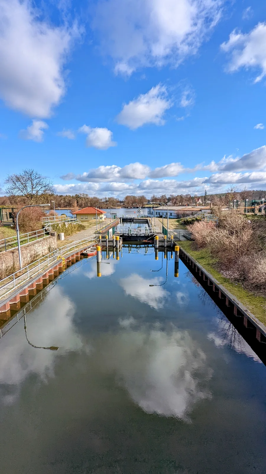 Schleuse in Fürstenberg an der Havel