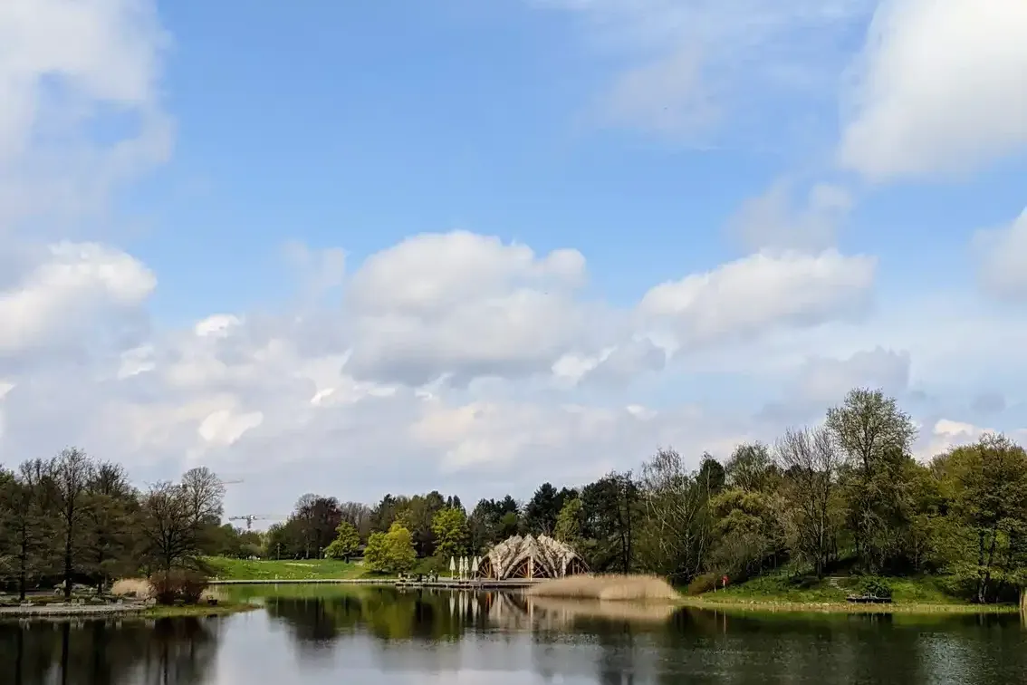 Teich im Britzer Garten