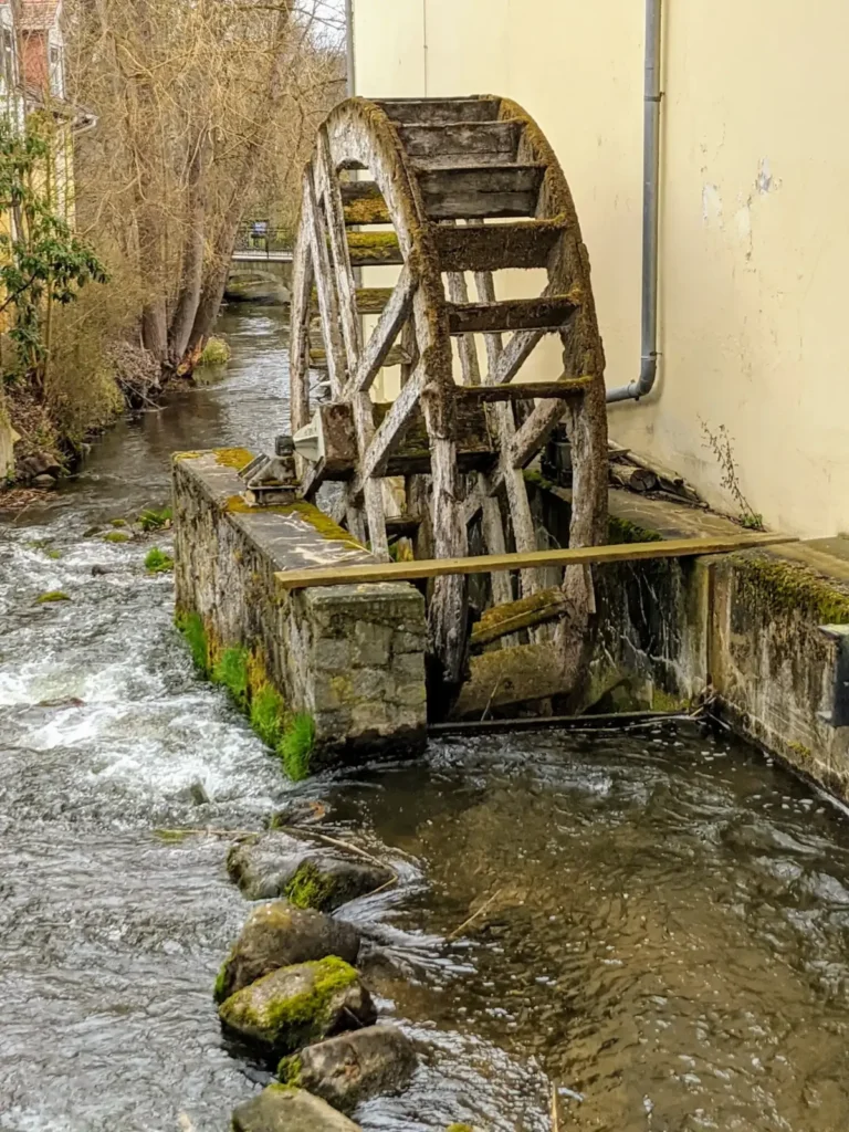 Wasserrad in Buckow