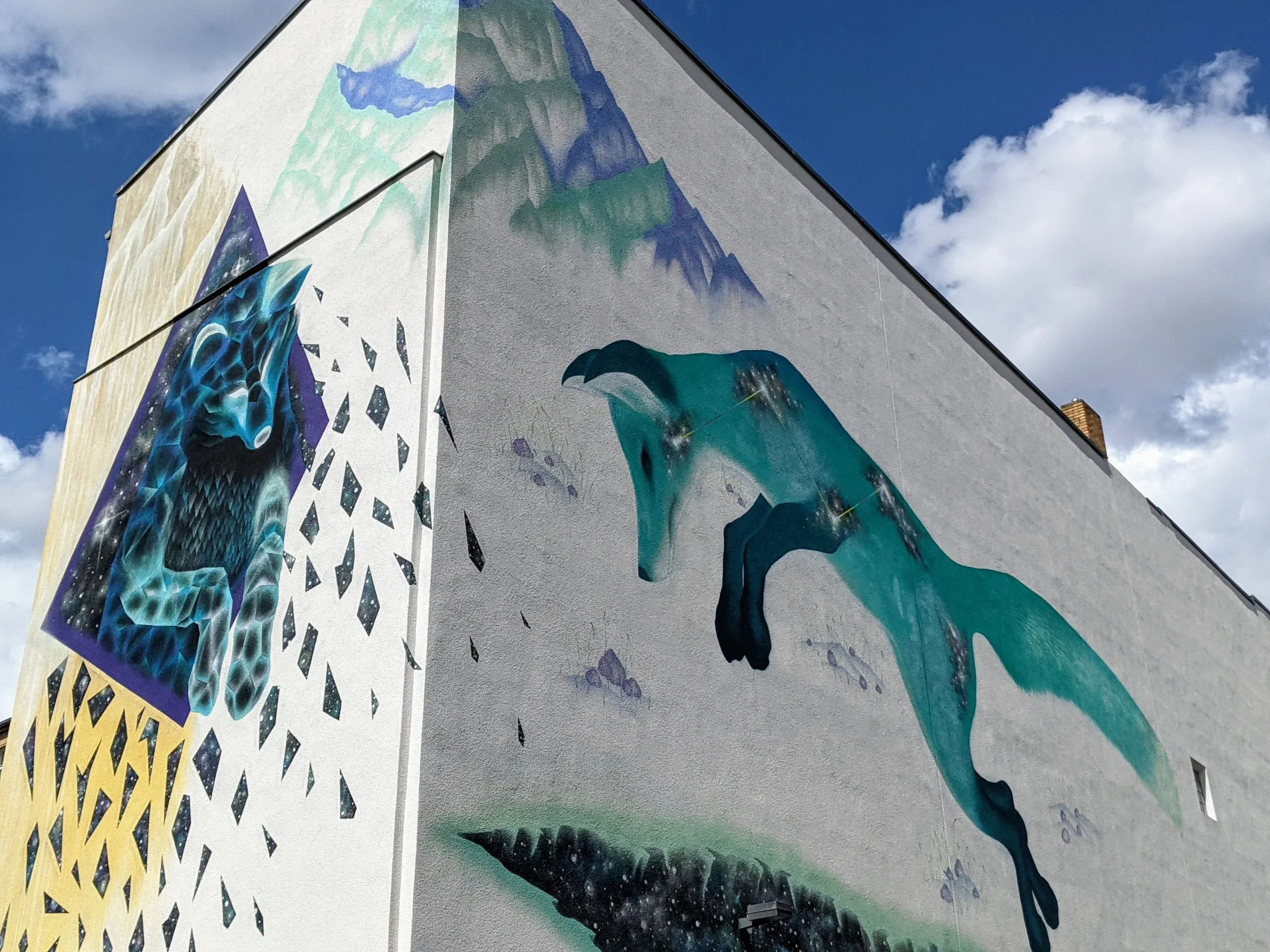 Marina Zumi: Cosmo Fox an der Potsdamer Straße