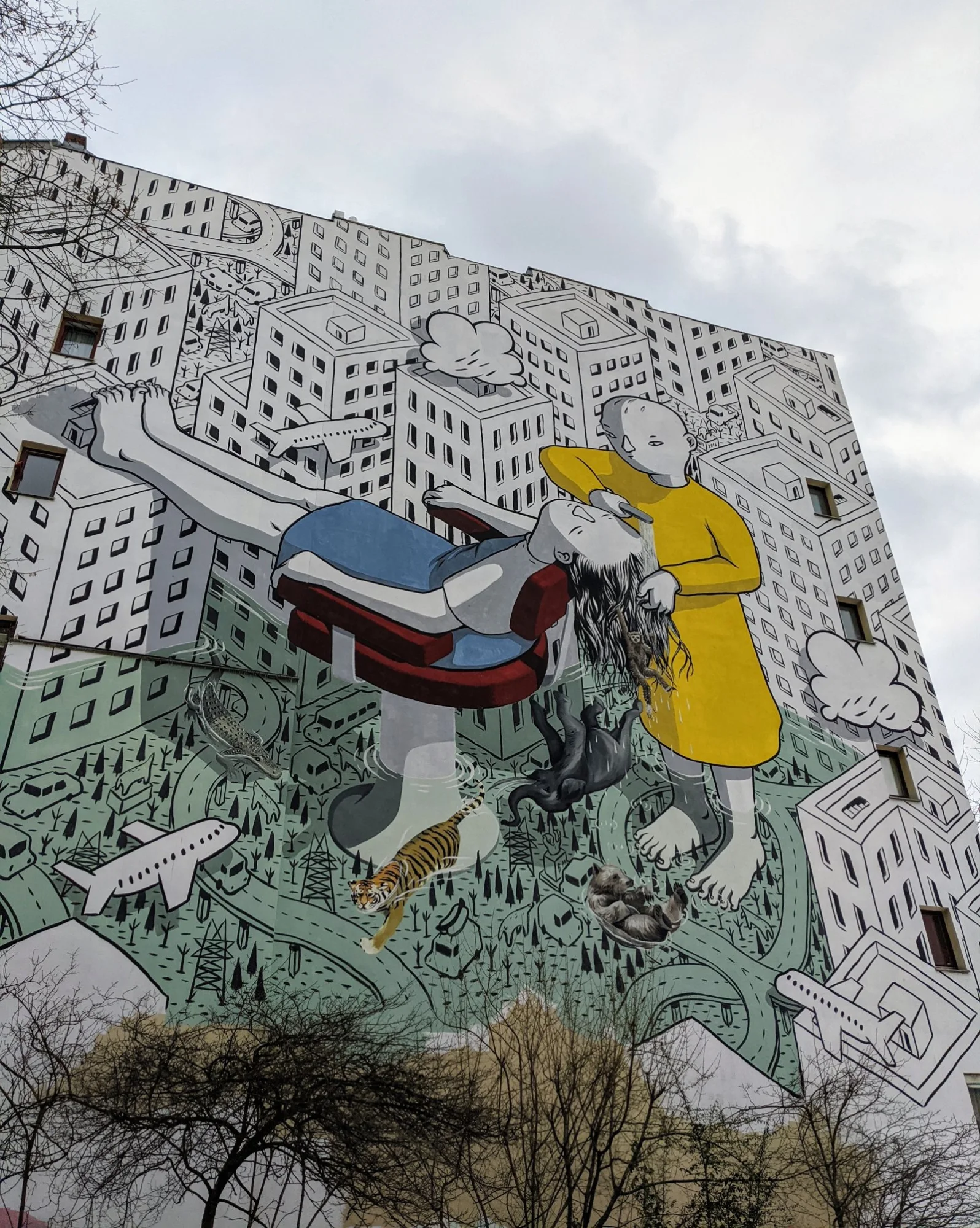 Millo: My Head is a Jungle an der Luckauer Straße