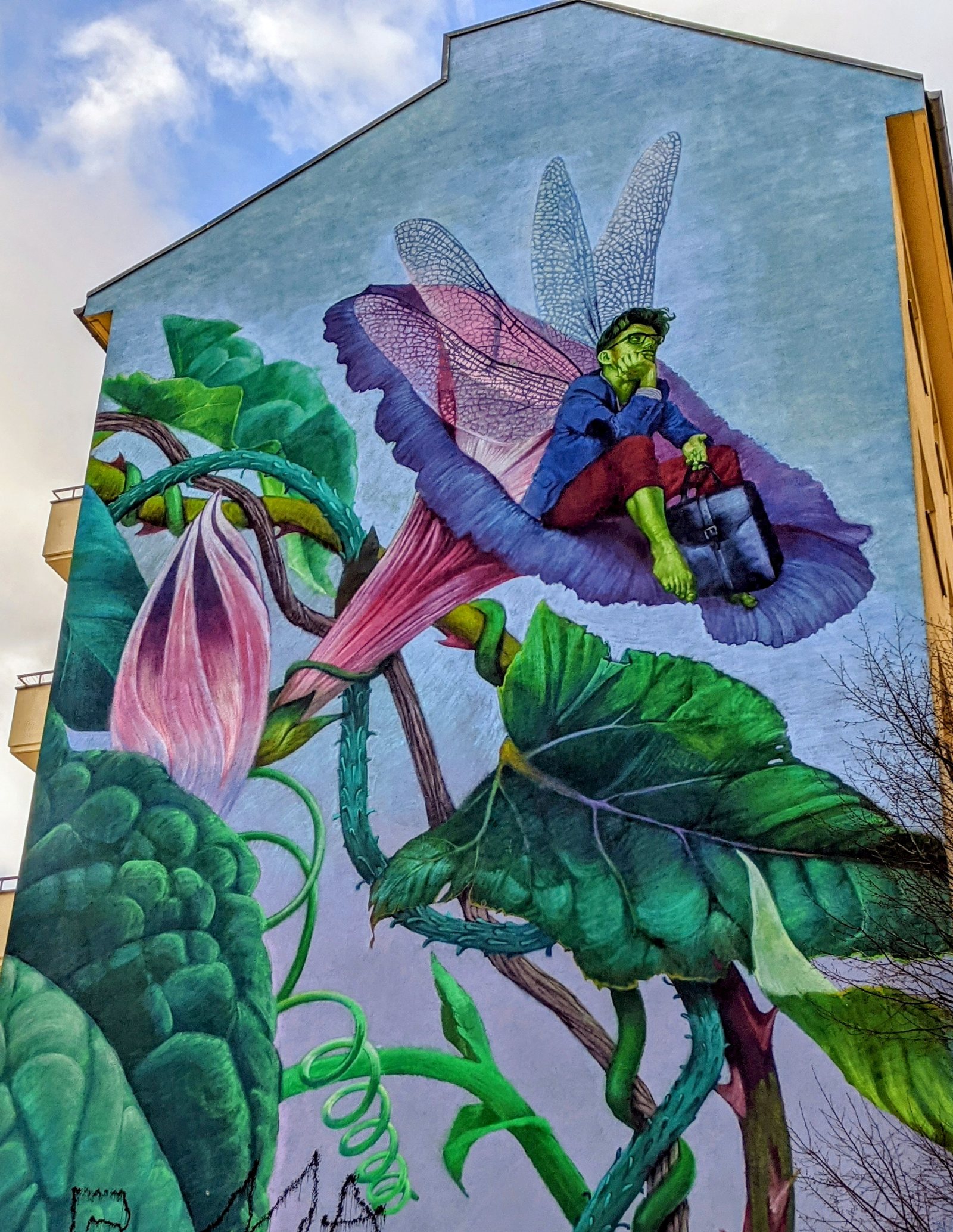 Natalia Rak: Tomorrow Never Comes an der Görlitzer Straße in Kreuzberg