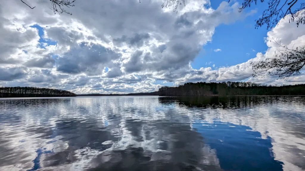 Wolken über dem Pätzer Hintersee