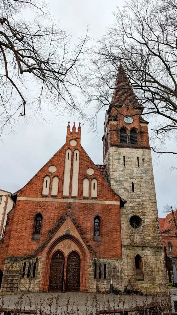 Oberlinkirche in der Rudolf-Breitscheid-Straße in Potsdam-Babelsberg