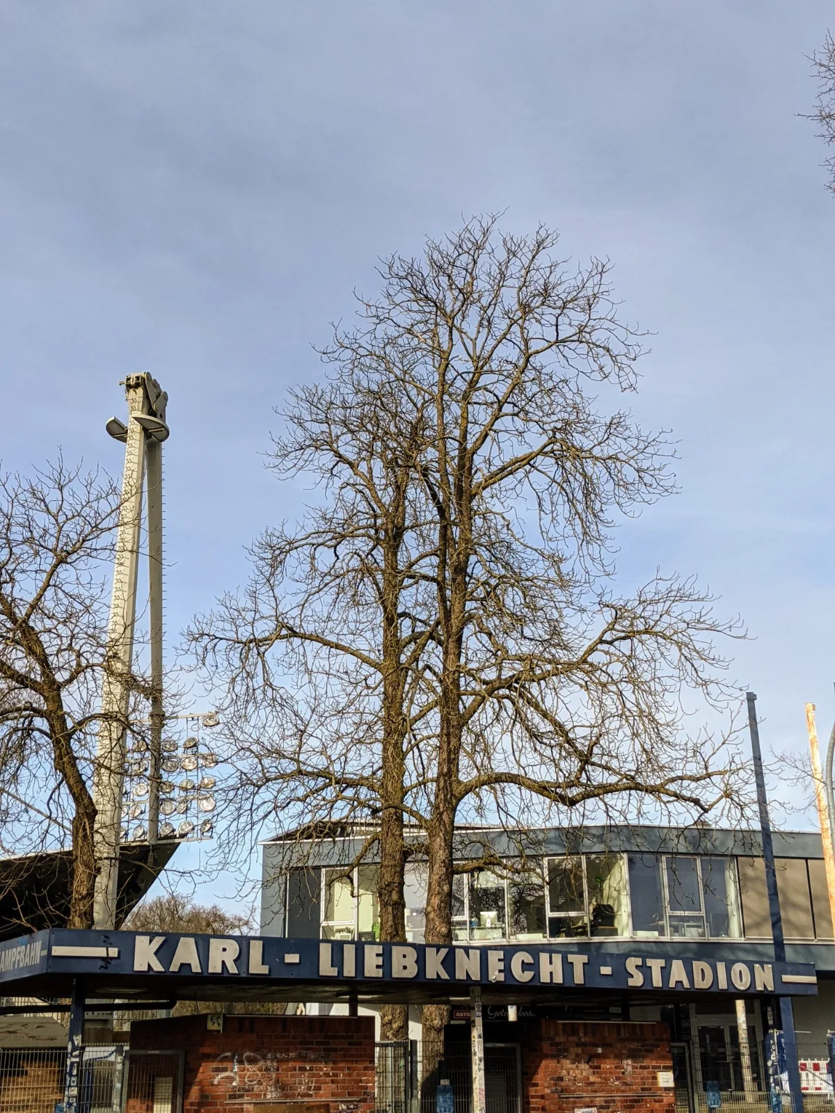 Karl-Liebknecht-Stadion in Babelsberg
