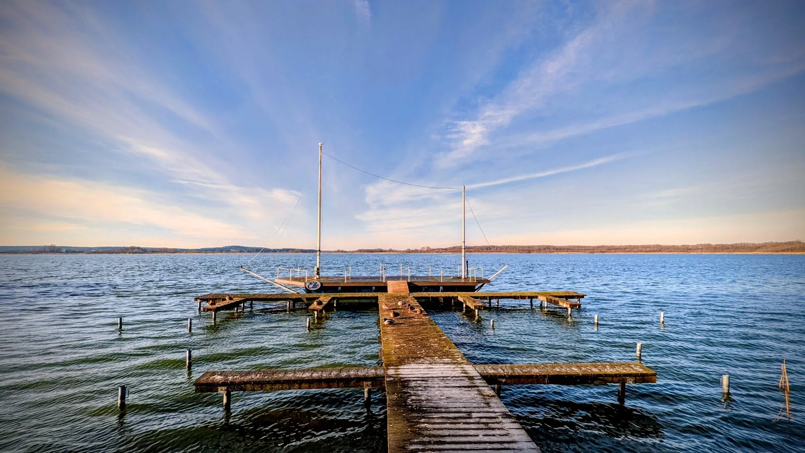 Holzsteg am Rangsdorfer See
