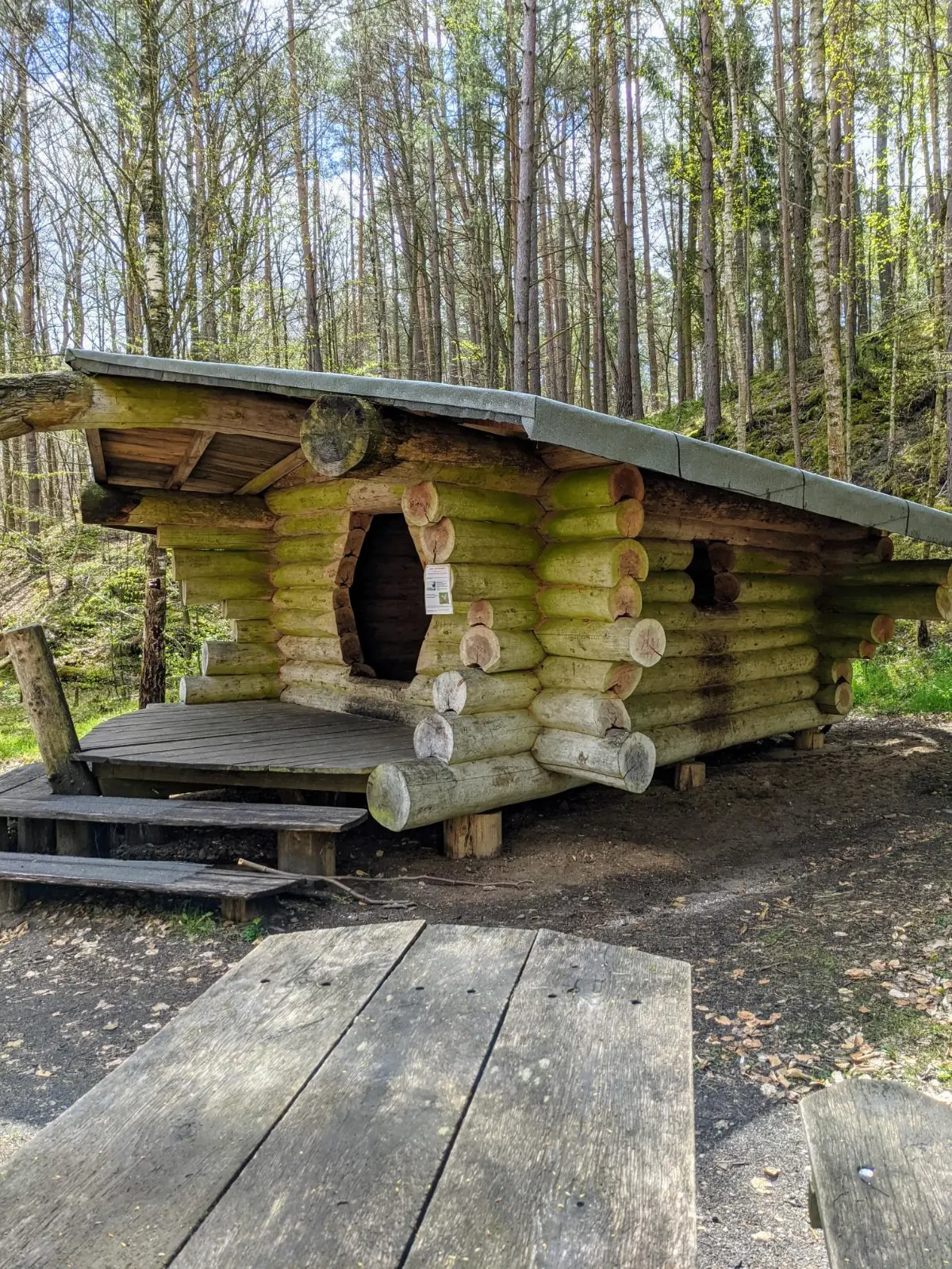 Schutzhütte am Liesenkrüz im Nonnenfließtal