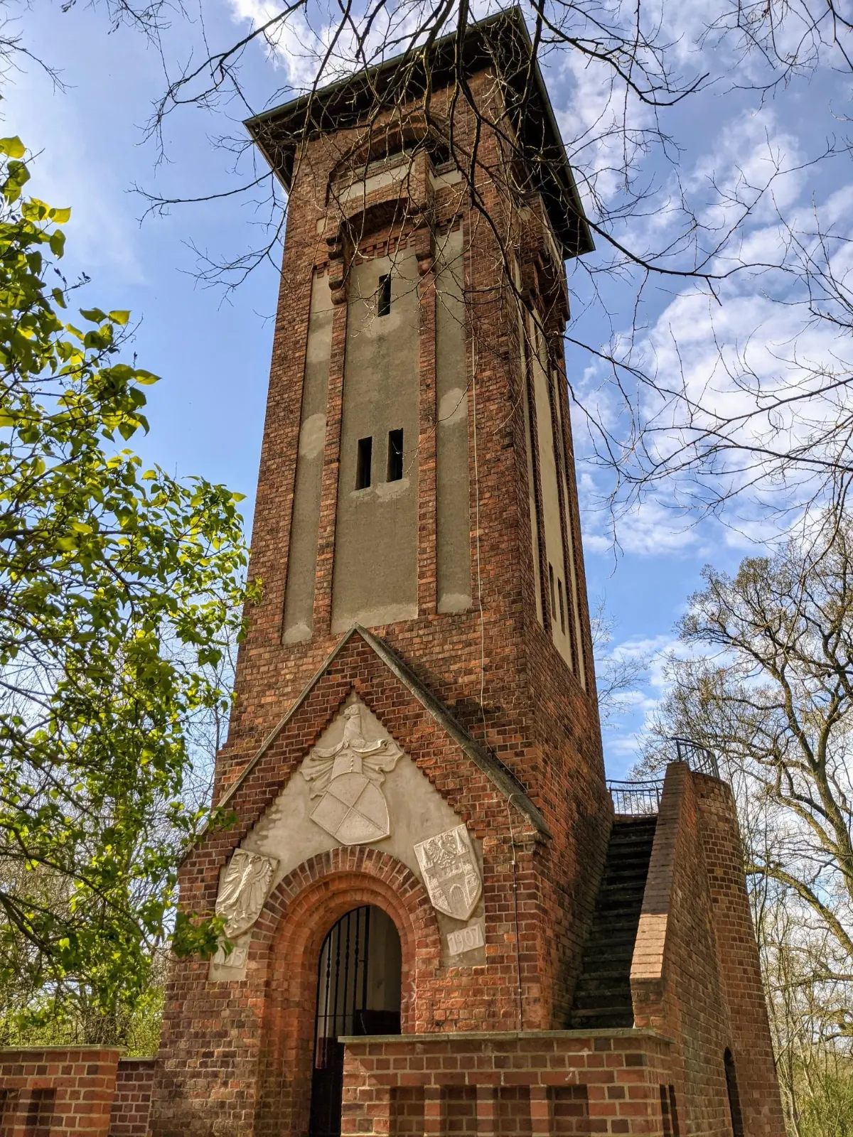 Kaiser-Friedrich-Turm auf dem Schlossberg in Biesenthal