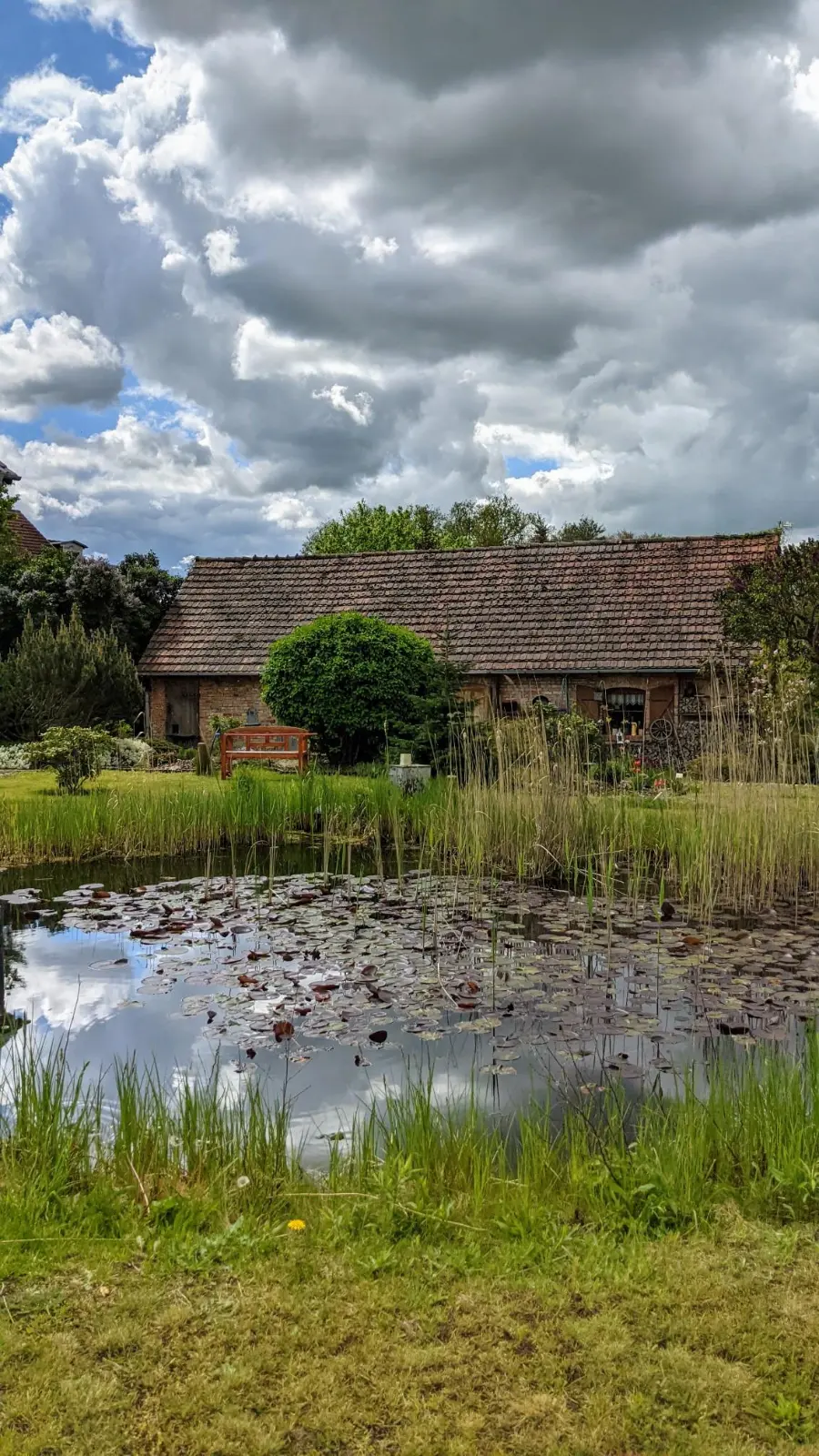 Haus am Wasser bei der Schleuse Liepe am Finowkanal