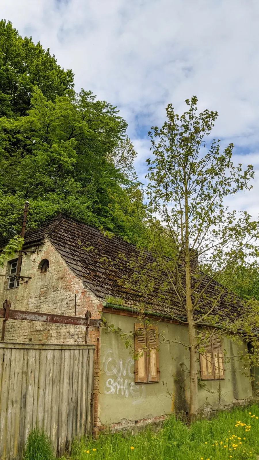 Alte Scheune in Karlswerk bei Niederfinow