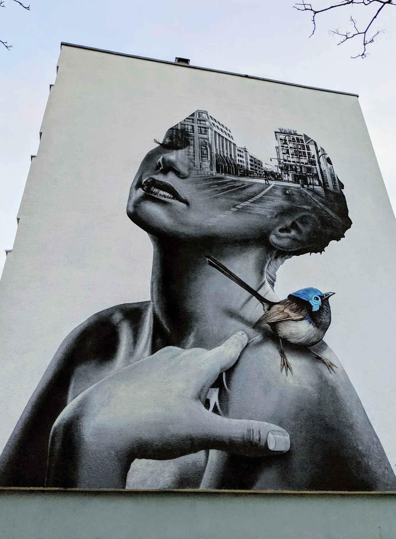 Tank: A Beautiful Mind an der Audre-Lorde-Straße in Kreuzberg