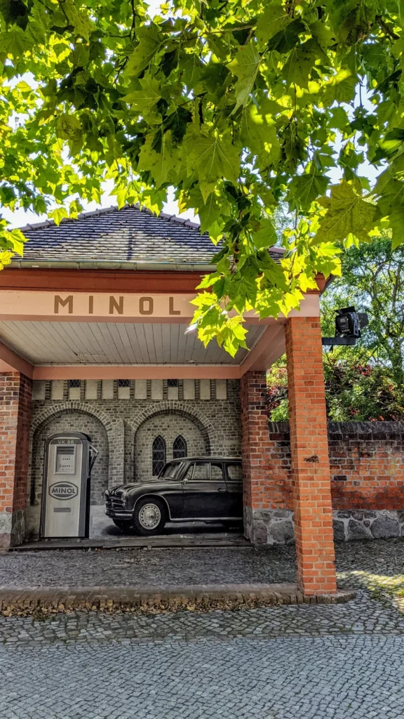 Ehemalige Minol-Tankstelle am Prenzlauer Tor in Templin