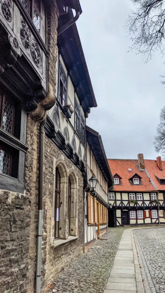 Oberpfarrkirchhof in der Altstadt von Wernigerode